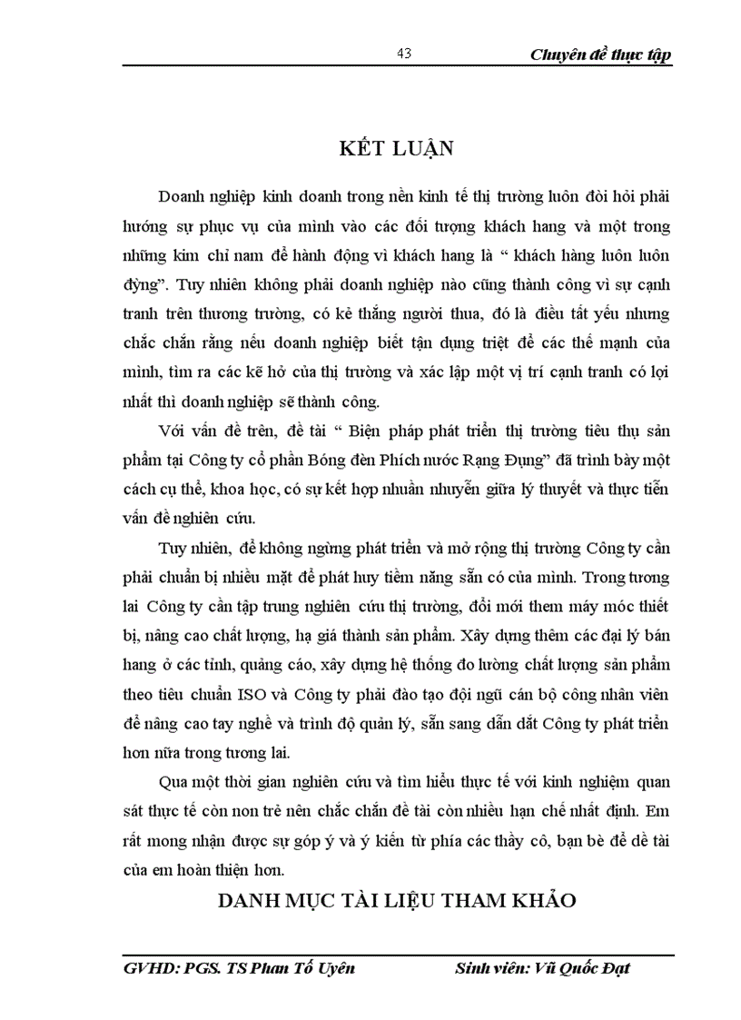 image for page Biện pháp phát triển thị trường tiêu thụ sản phẩm tại Công ty cổ phần Bóng đèn phích nước Rạng Đông 1