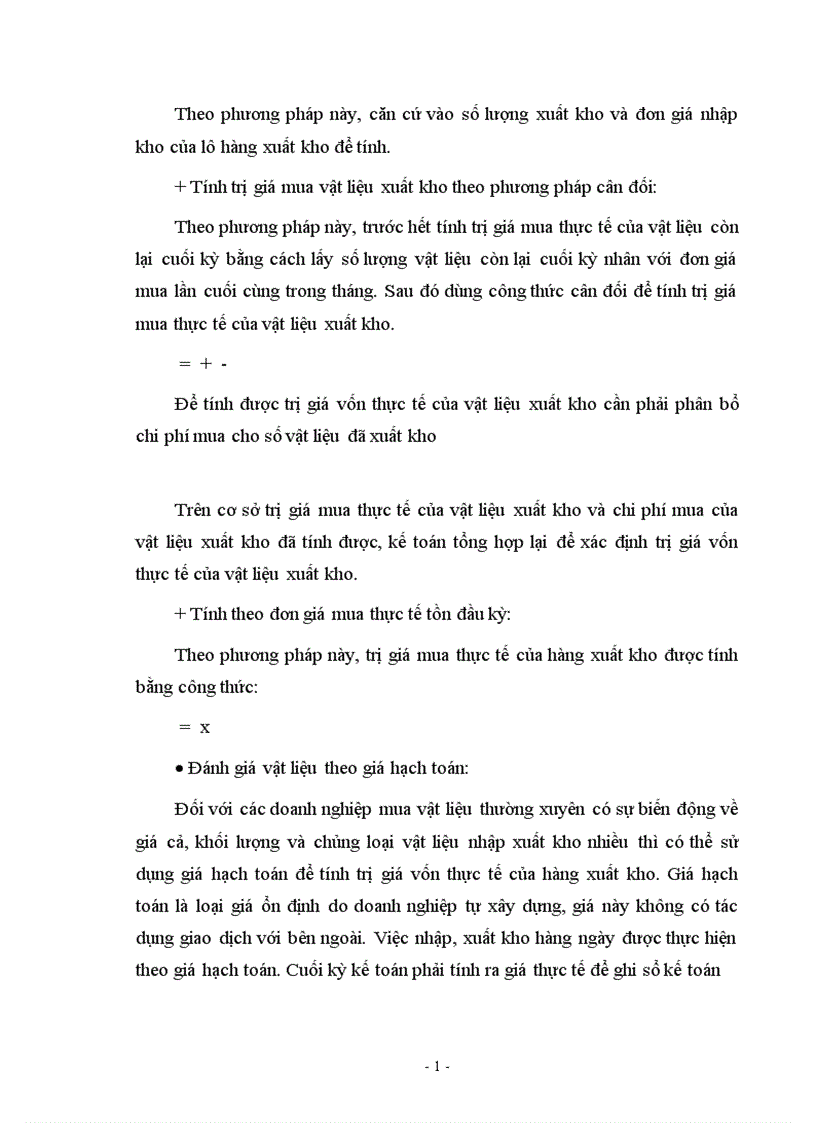 image for page Thực tế tổ chức kế toán nguyên vật liệu trong các doanh nghiệp sản xuất kinh doanh