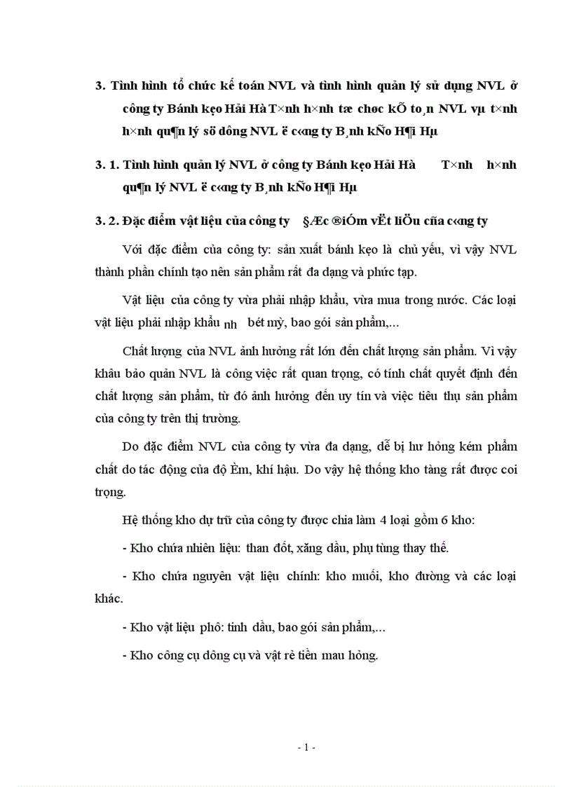 image for page Thực tế tổ chức kế toán nguyên vật liệu trong các doanh nghiệp sản xuất kinh doanh