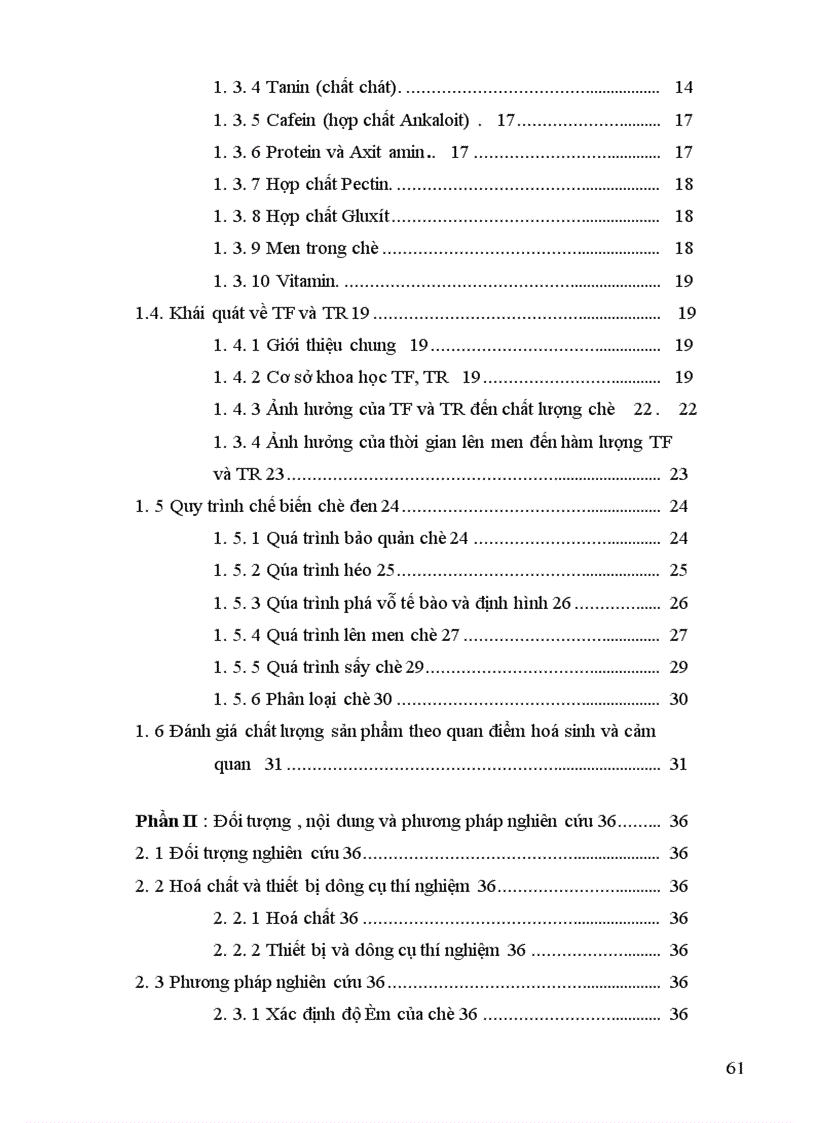 image for page nghiên cứu mối Quan hệ giữa teaflavin và Tearubigin trong chè đen theo phương pháp OTD đến chất lượng chè