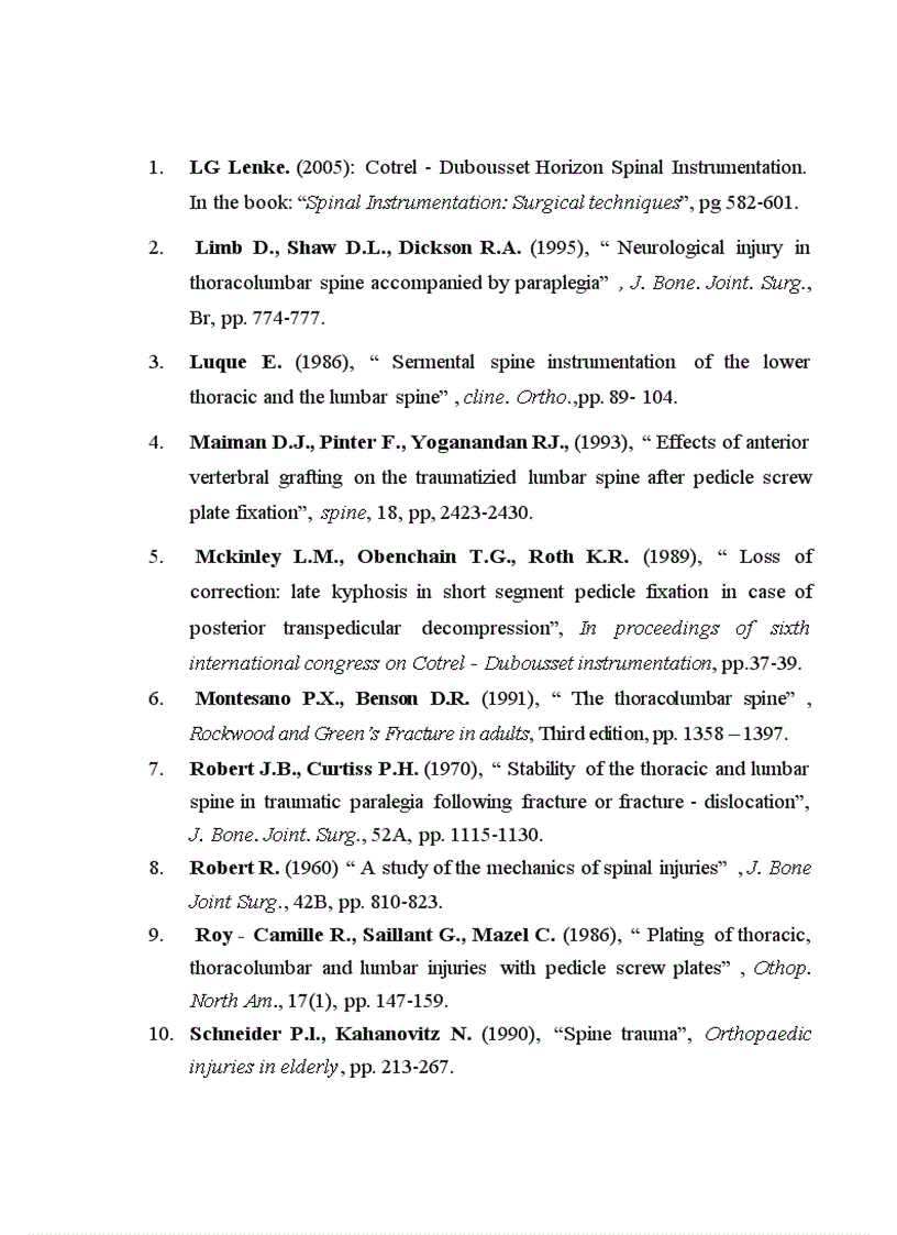 image for page Đánh giá kết quả điều trị phẫu thuật cố định cột sống ngực bằng phương pháp bắt vít qua cuống và giải ép lối sau tại Bệnh viện Việt Đức