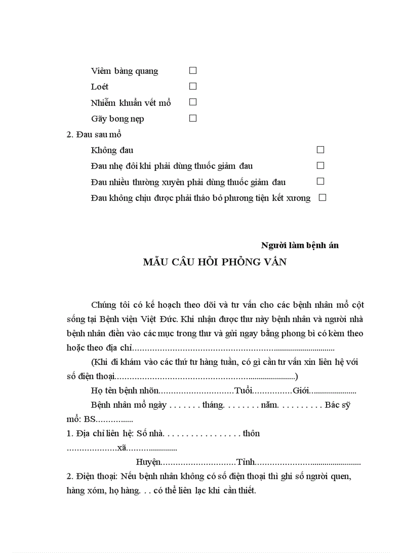 image for page Đánh giá kết quả điều trị phẫu thuật cố định cột sống ngực bằng phương pháp bắt vít qua cuống và giải ép lối sau tại Bệnh viện Việt Đức