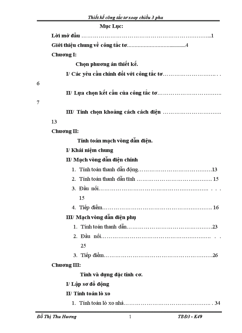 image for page Thiết kế ng tắc tơ xoay chiều pha