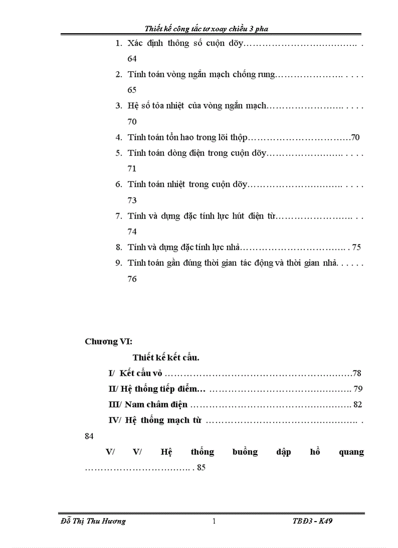 image for page Thiết kế ng tắc tơ xoay chiều pha