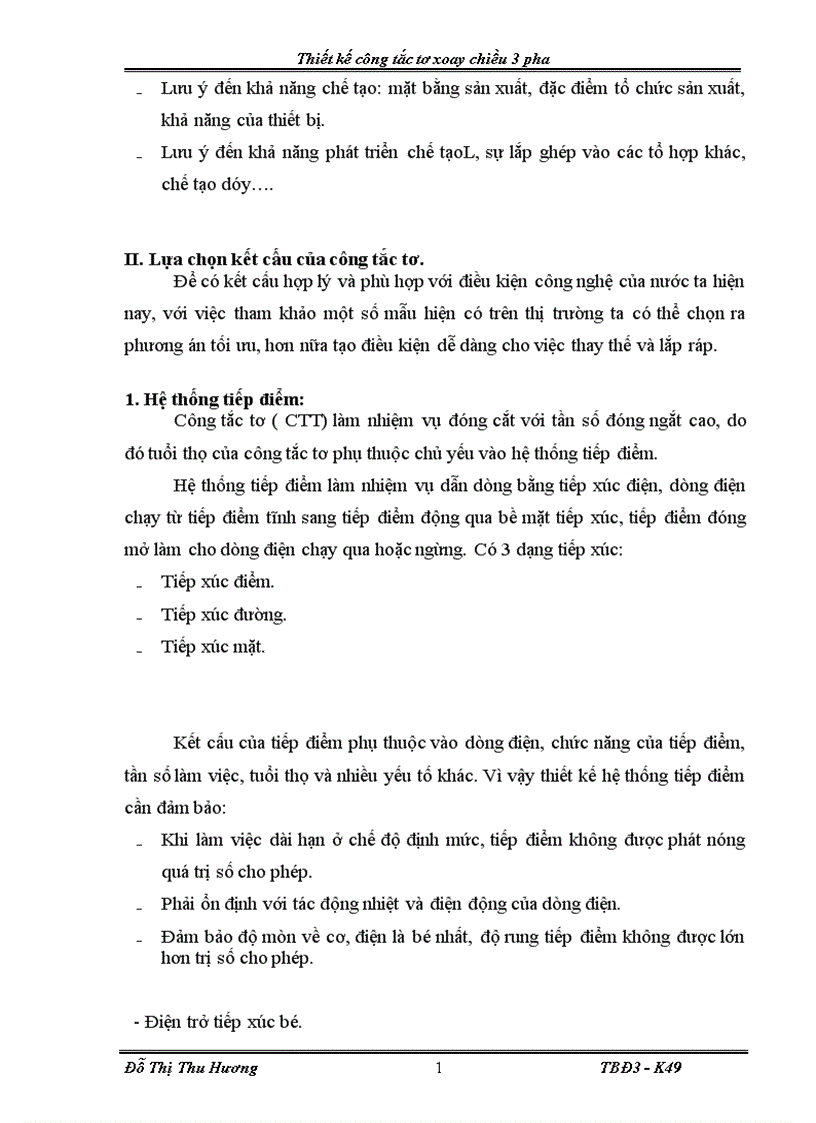 image for page Thiết kế ng tắc tơ xoay chiều pha