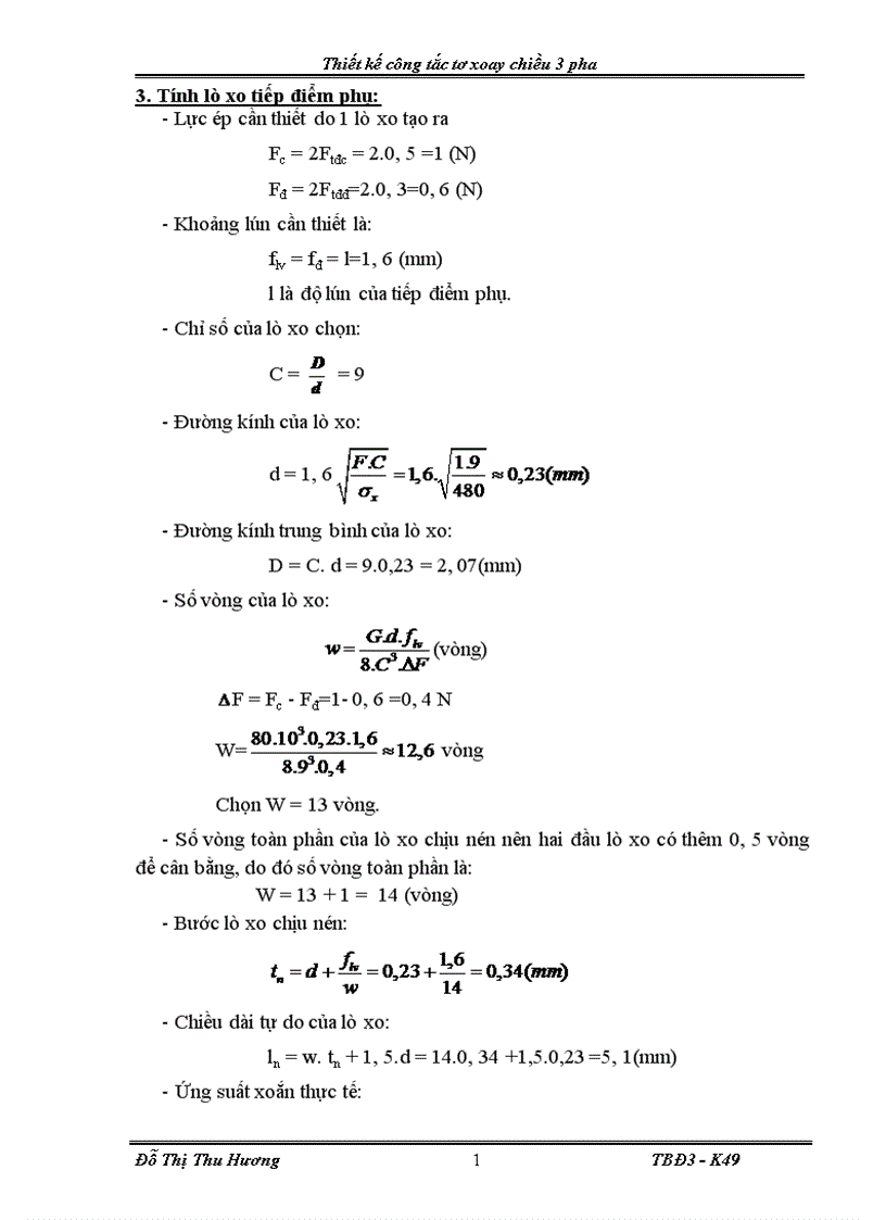 image for page Thiết kế ng tắc tơ xoay chiều pha