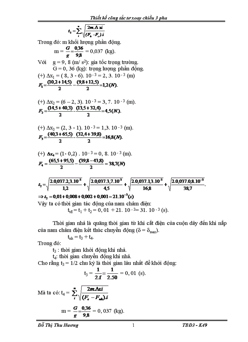 image for page Thiết kế ng tắc tơ xoay chiều pha