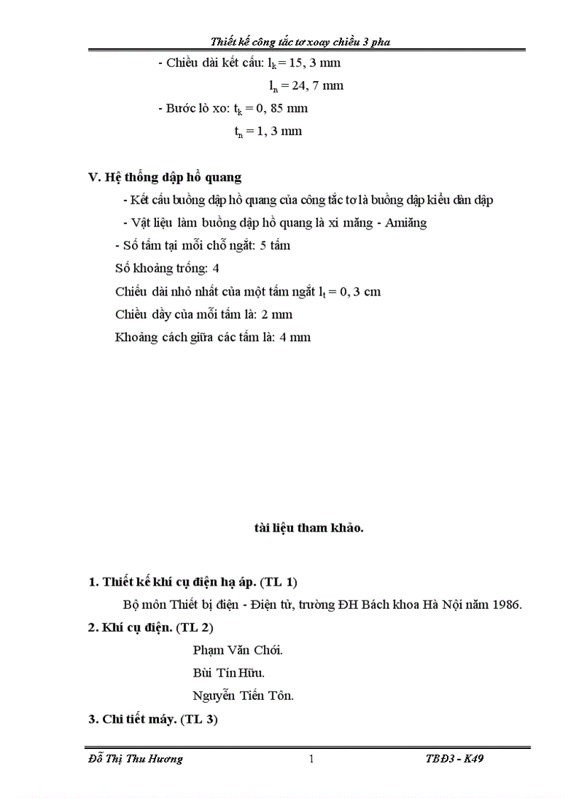 image for page Thiết kế ng tắc tơ xoay chiều pha
