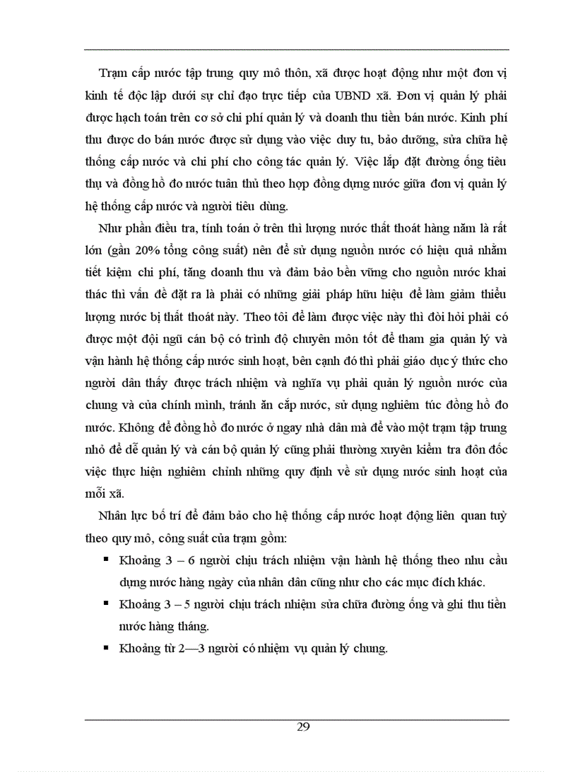 image for page Phân tích chi phí lợi ích của dự án cấp nước sinh hoạt cho các xã còn lại thuộc huyện Thanh Trì Hà Nội