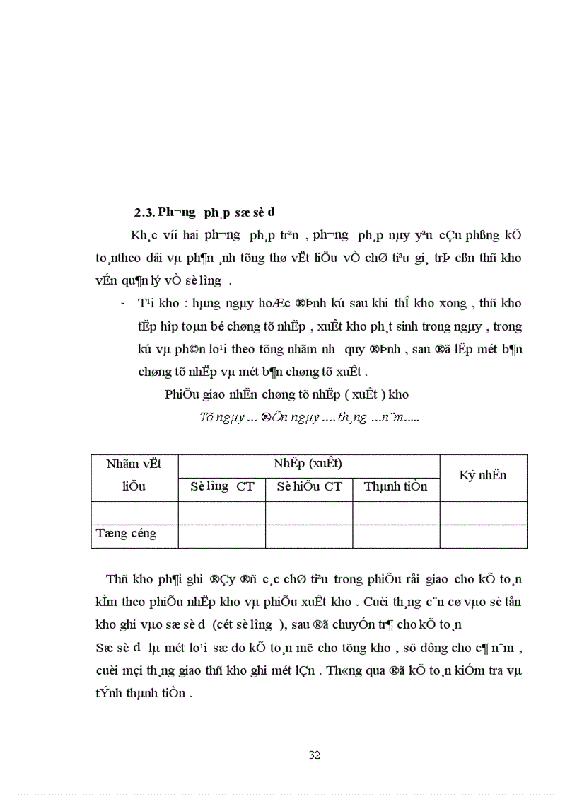 image for page Kế toán nguyên vật liệu vật liệu và công cụ dụng cụ tại Xí nghiệp 22 Công ty 22 BQP 1