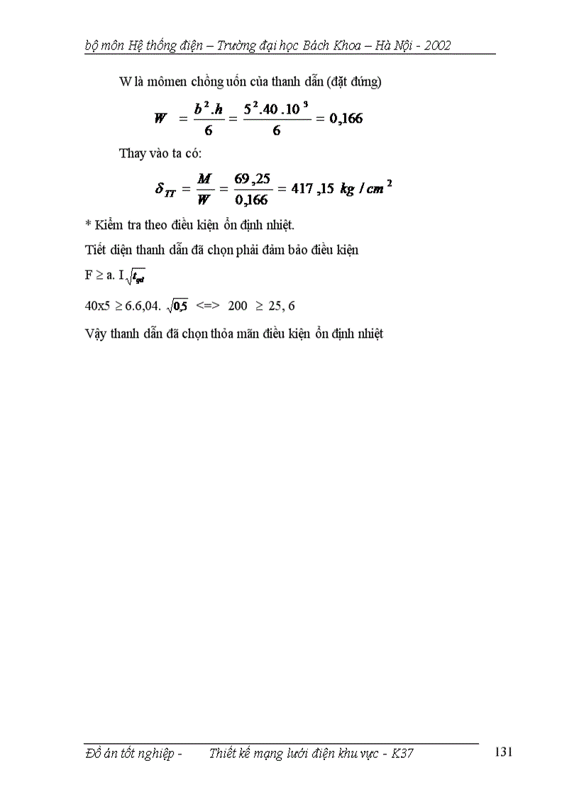 image for page Thiết kế mạng lưới điện khu vực 1