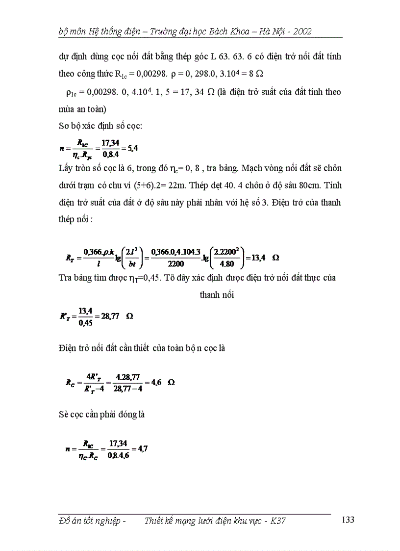 image for page Thiết kế mạng lưới điện khu vực 1