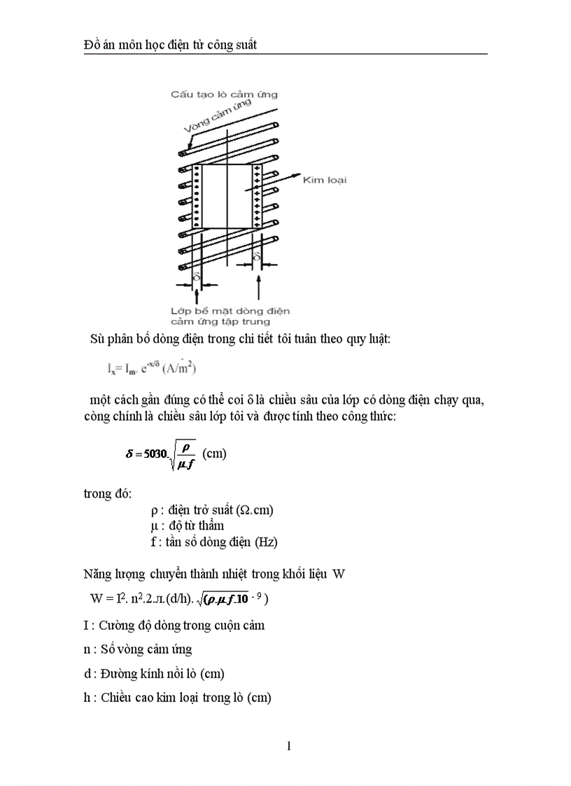 image for page Thiết kế phần nghịch lưu của bộ nguồn cho lò tôi thép