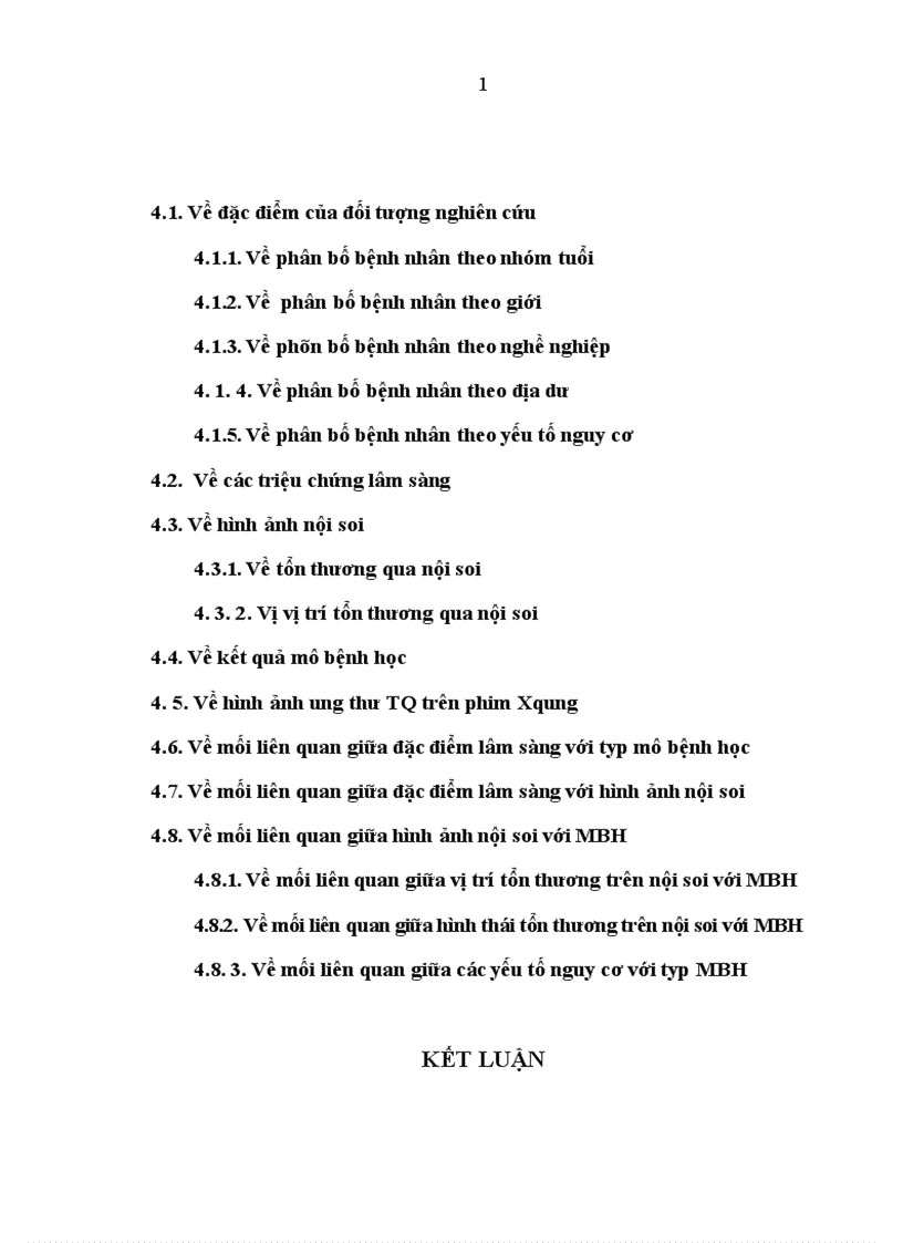 image for page Nghiên cứu đặc điểm lâm sàng và mô bệnh học ung thư biểu mô thực quản 1