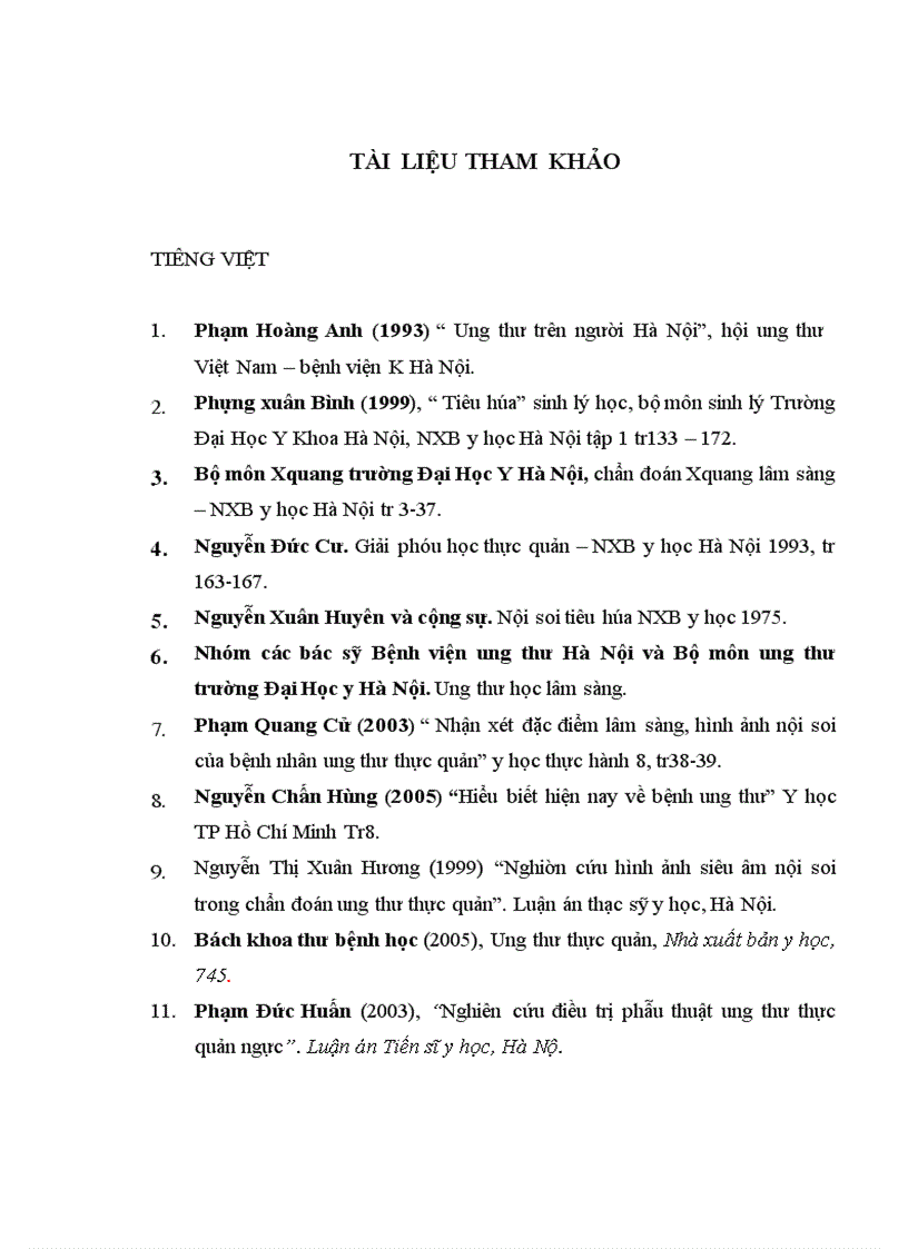 image for page Nghiên cứu đặc điểm lâm sàng và mô bệnh học ung thư biểu mô thực quản 1