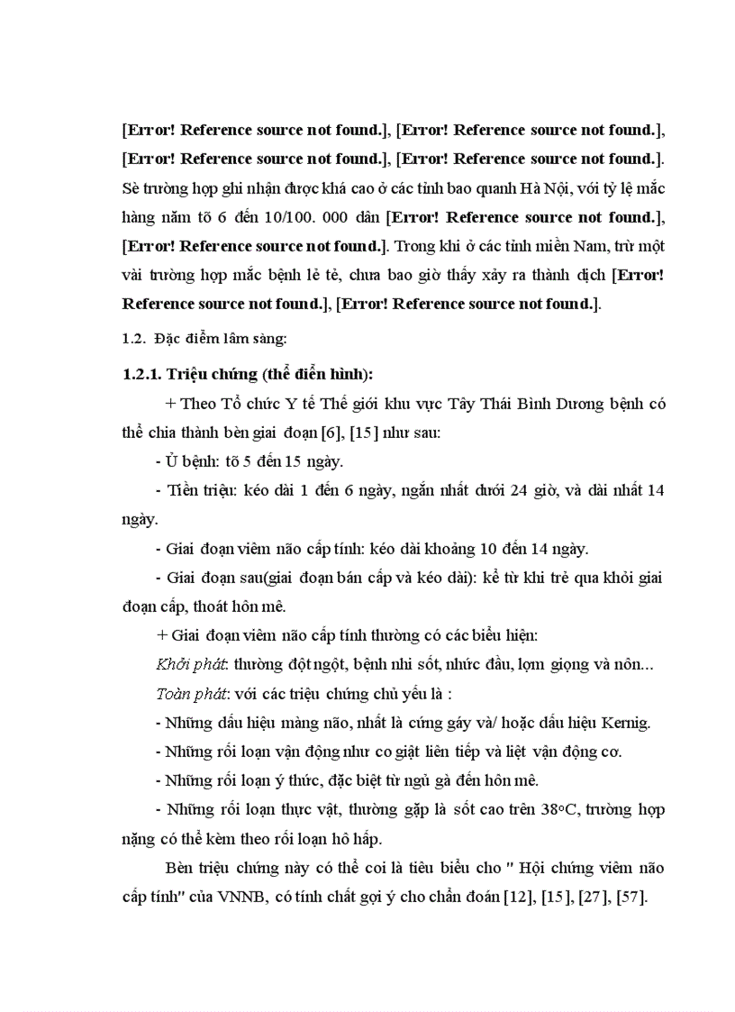 image for page Nghiên cứu một số đặc điểm lâm sàng di chứng VNNB giai đoạn muộn theo YHCT