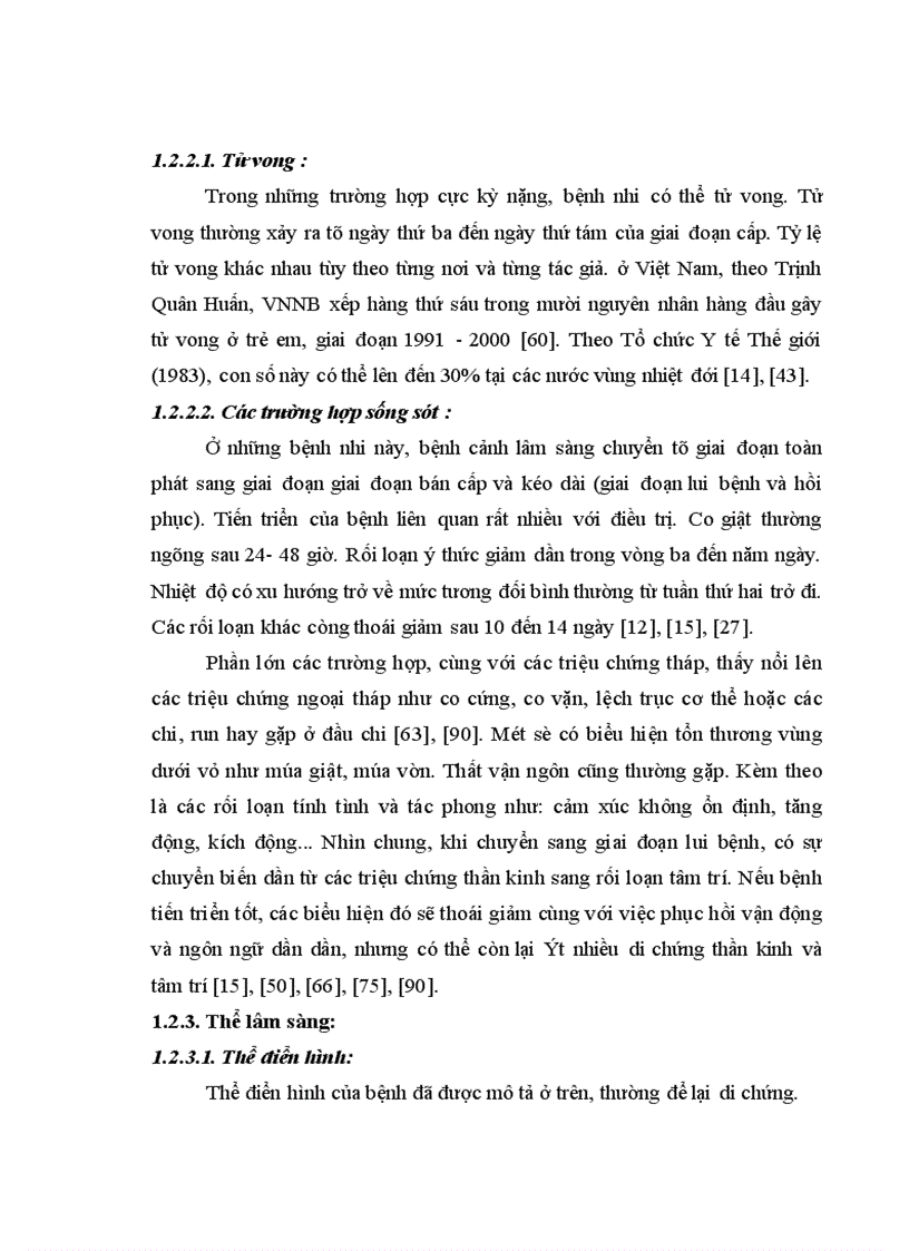 image for page Nghiên cứu một số đặc điểm lâm sàng di chứng VNNB giai đoạn muộn theo YHCT