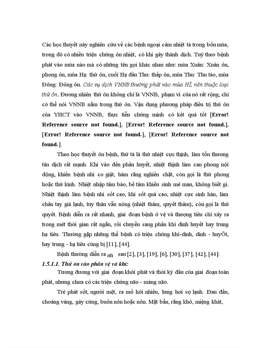 image for page Nghiên cứu một số đặc điểm lâm sàng di chứng VNNB giai đoạn muộn theo YHCT