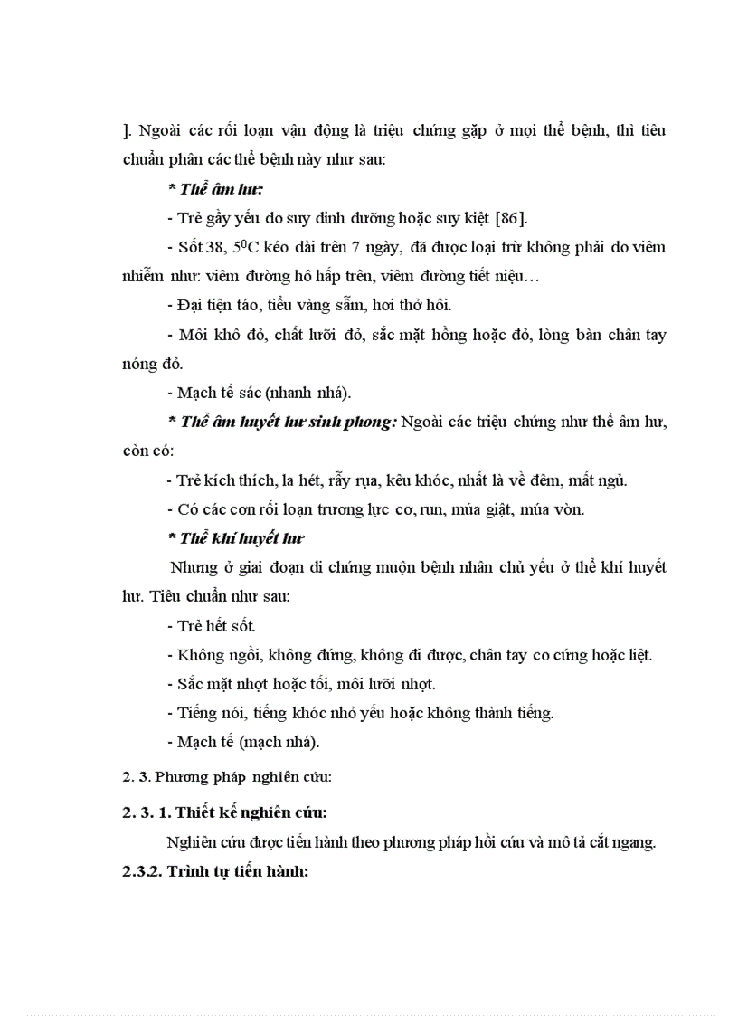 image for page Nghiên cứu một số đặc điểm lâm sàng di chứng VNNB giai đoạn muộn theo YHCT