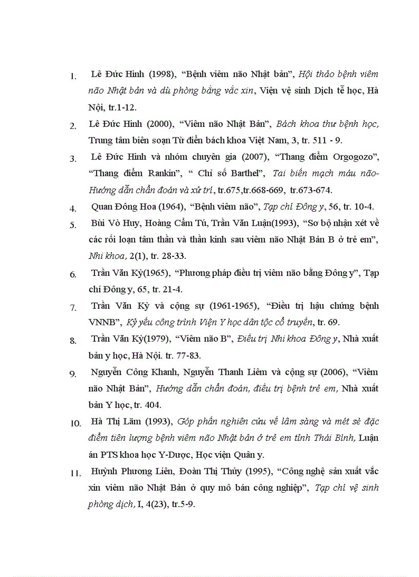 image for page Nghiên cứu một số đặc điểm lâm sàng di chứng VNNB giai đoạn muộn theo YHCT