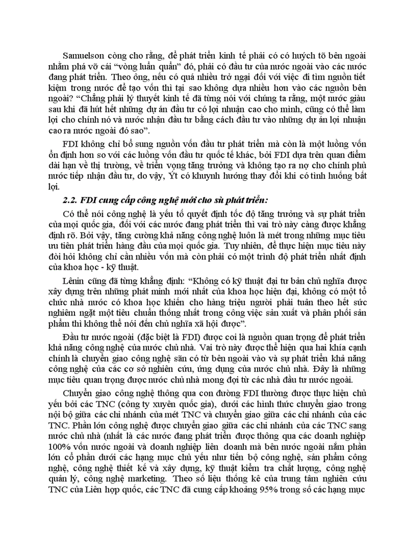 image for page Giải thích tác động tràn của FDI đến khu vực kinh tế trong nước 1
