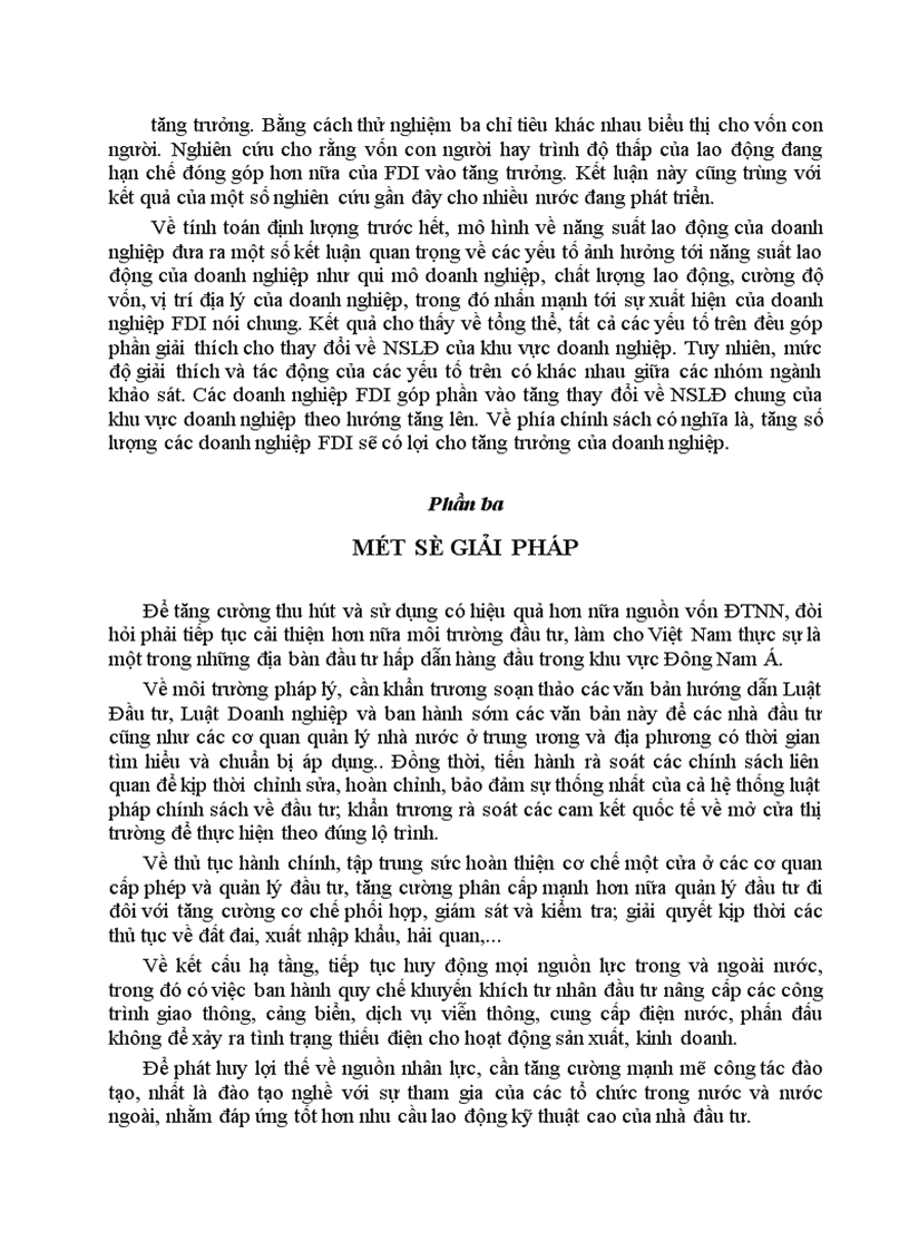 image for page Giải thích tác động tràn của FDI đến khu vực kinh tế trong nước 1