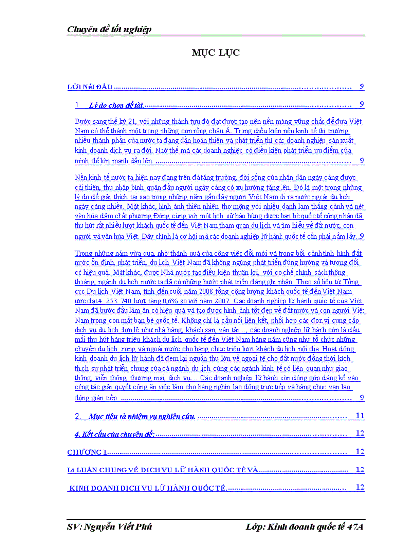 image for page Hoạt động kinh doanh lữ hành quốc tế tại công ty tnhh phát triển thế kỷ thương mại và du lịch thực trạng và giải pháp
