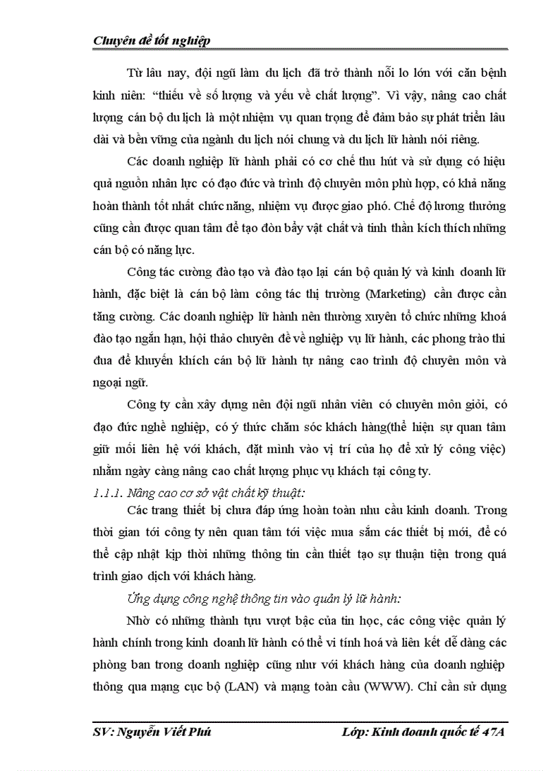 image for page Hoạt động kinh doanh lữ hành quốc tế tại công ty tnhh phát triển thế kỷ thương mại và du lịch thực trạng và giải pháp
