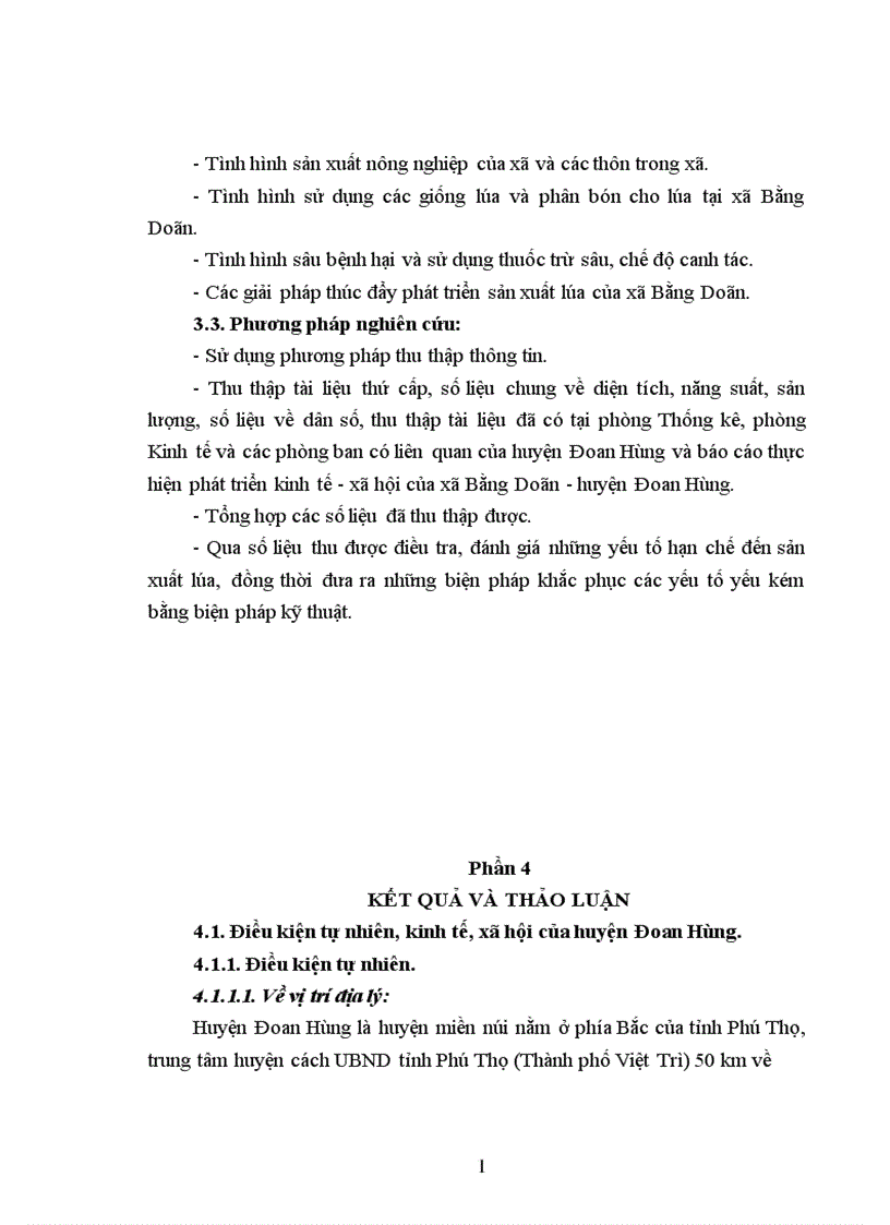 image for page Điều tra tình hình sản xuất lúa ở xã Bằng Doãn Huyện Đoan Hùng Tỉnh Phú Thọ