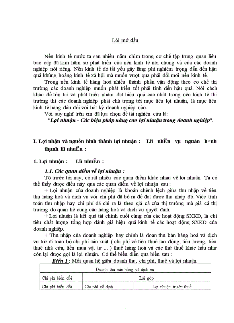 image for page Lợi nhuận Các biện pháp nâng cao lợi nhuận trong doanh nghiệp 1