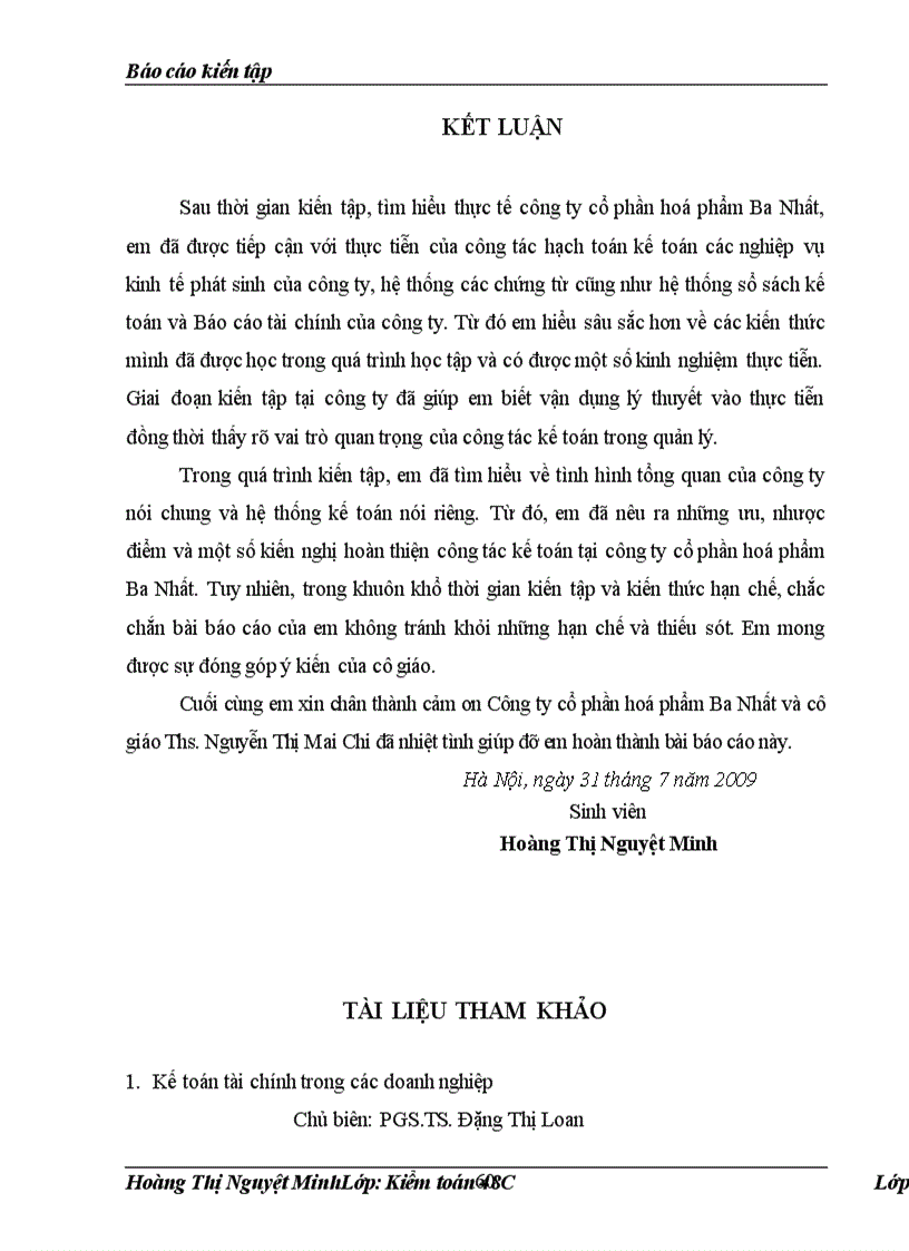 image for page Đánh giá thực trạng tổ chức kế toán tại công ty cổ phần hoá phẩm Ba Nhất 1