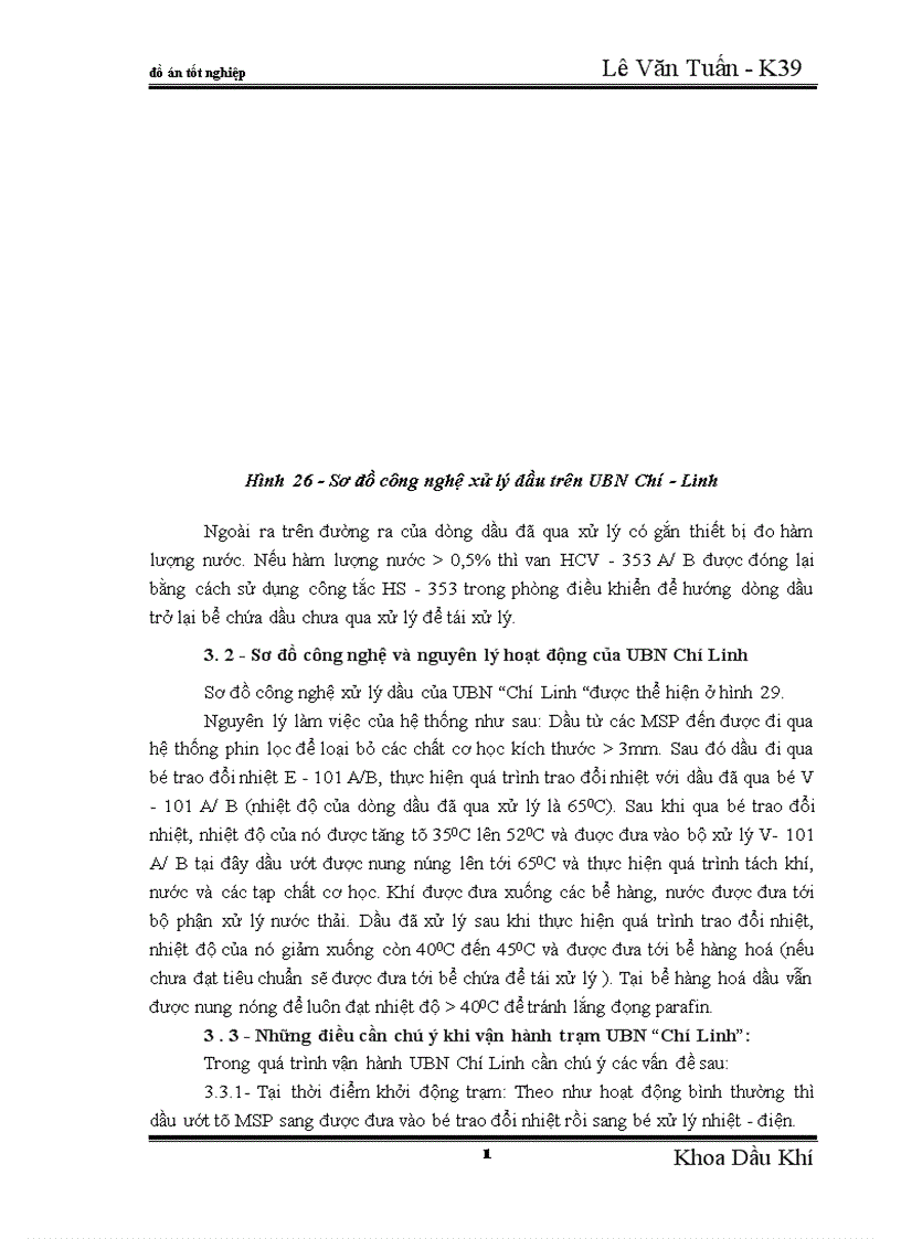 image for page Nghiên cứu những phương pháp phá nhũ để nâng cao hiệu quả xử lý nhũ tương nghịch và sơ đồ công nghệ xử lý dầu trên trạm rót dầu không bến Chí Linh 1
