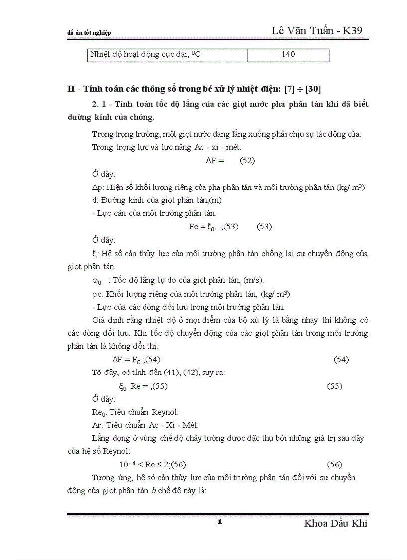 image for page Nghiên cứu những phương pháp phá nhũ để nâng cao hiệu quả xử lý nhũ tương nghịch và sơ đồ công nghệ xử lý dầu trên trạm rót dầu không bến Chí Linh 1