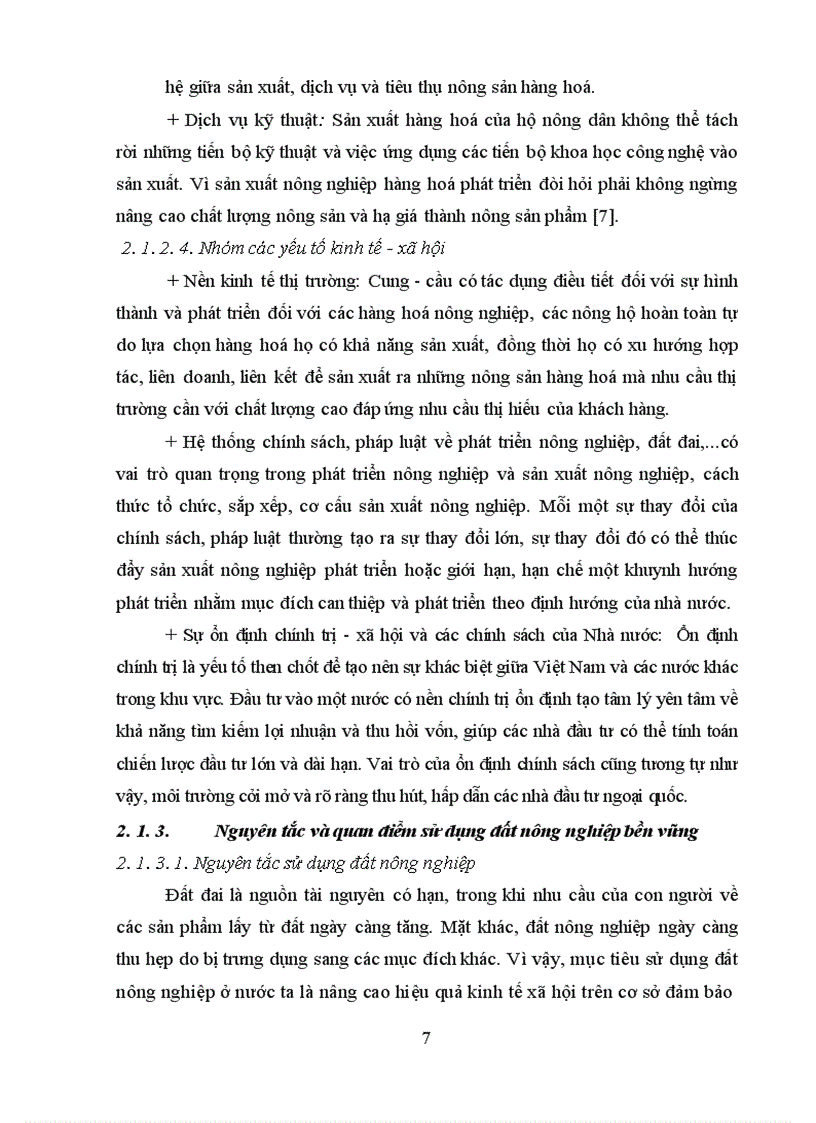 image for page Đánh giá hiện trạng và đề xuất một số giải pháp nâng cao hiệu quả sử dụng đất nông nghiệp huyện Phú Bình tỉnh Thái Nguyên