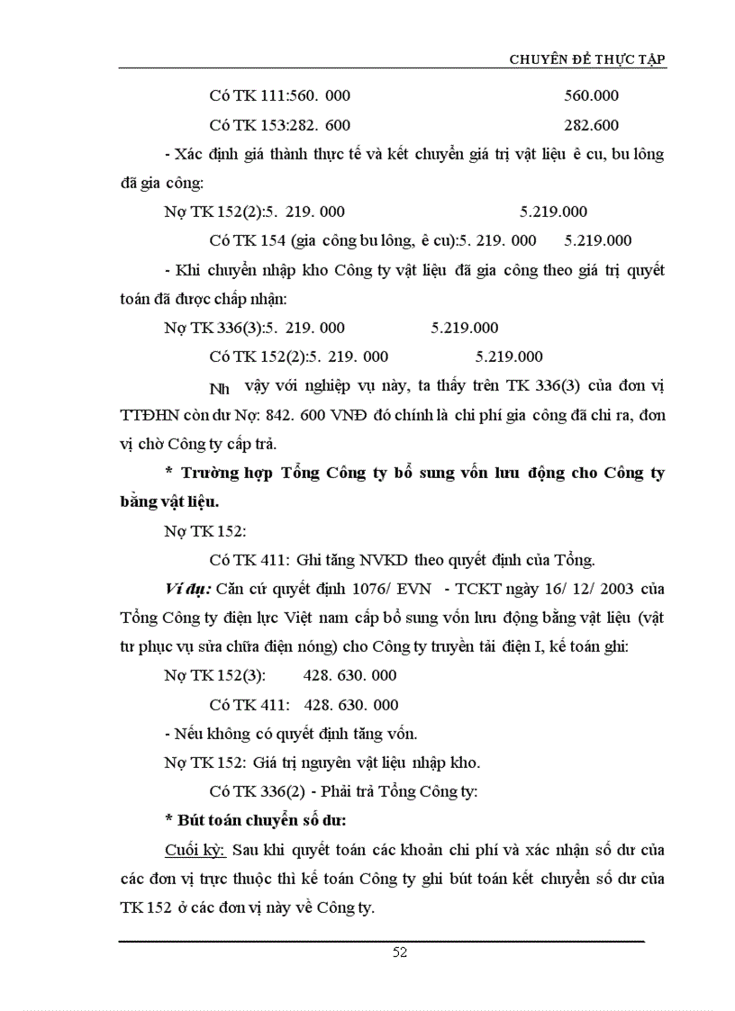 image for page Hoàn thiện công tác hạch toán nguyên vật liệu với việc nâng cao hiệu quả sử dụng vốn lưu động tại Công ty Truyền tải điện I 1