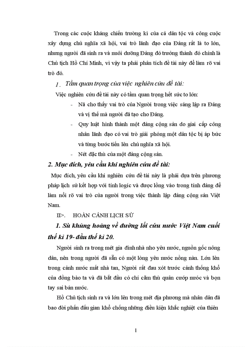 image for page Vai trò của Chủ tịch Hồ Chí Minh trong việc thành lập Đảng cộng sản Việt Nam 1