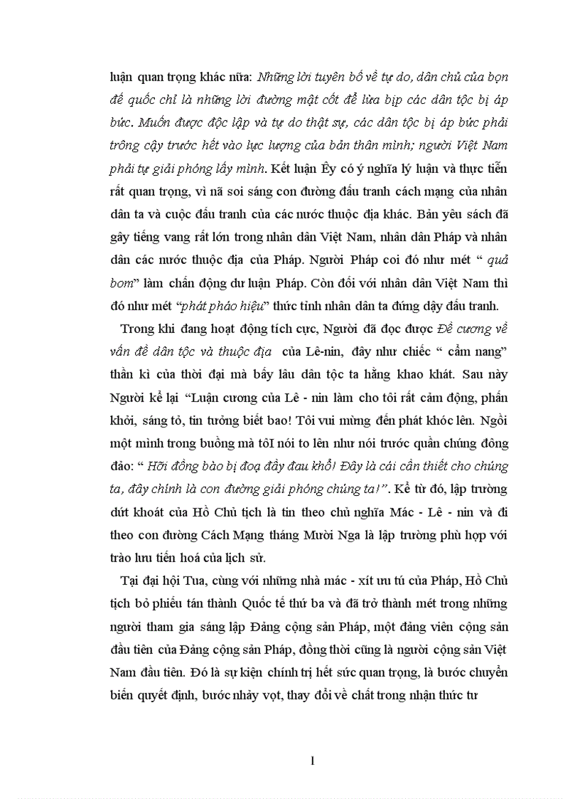 image for page Vai trò của Chủ tịch Hồ Chí Minh trong việc thành lập Đảng cộng sản Việt Nam 1