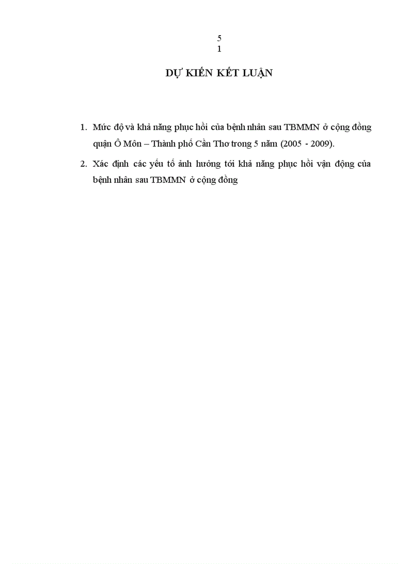 image for page Đánh giá khả năng phục hồi vận động và việc điều trị của bệnh nhân Tai biến mạch máu não tại nhà sau ra viện ở quận Ômôn Thành phố Cần Thơ