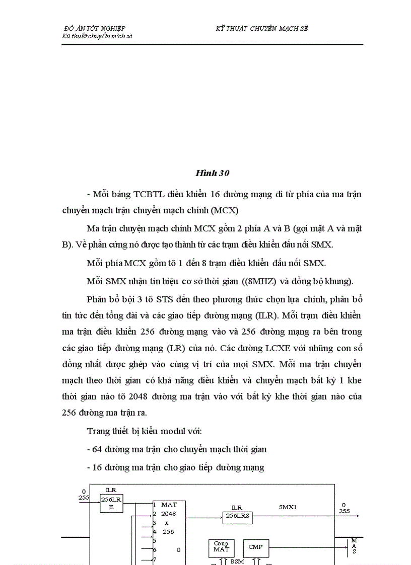 image for page Nghiên cứu tổng quan về kỹ thuật chuyển mạch trong tổng đài ALCATEL 1000 E10 1