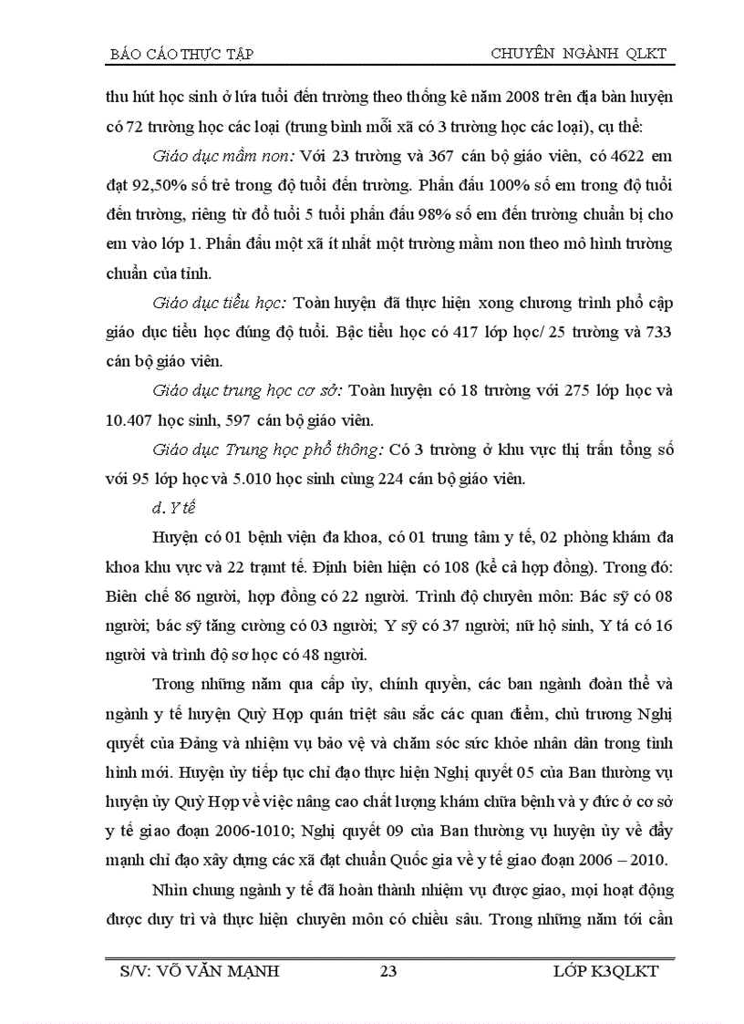 image for page Hoàn thiện công tác quản lý Nhà nước về đất đai trên địa bàn huyện Quỳ Hợp Tỉnh Nghệ An