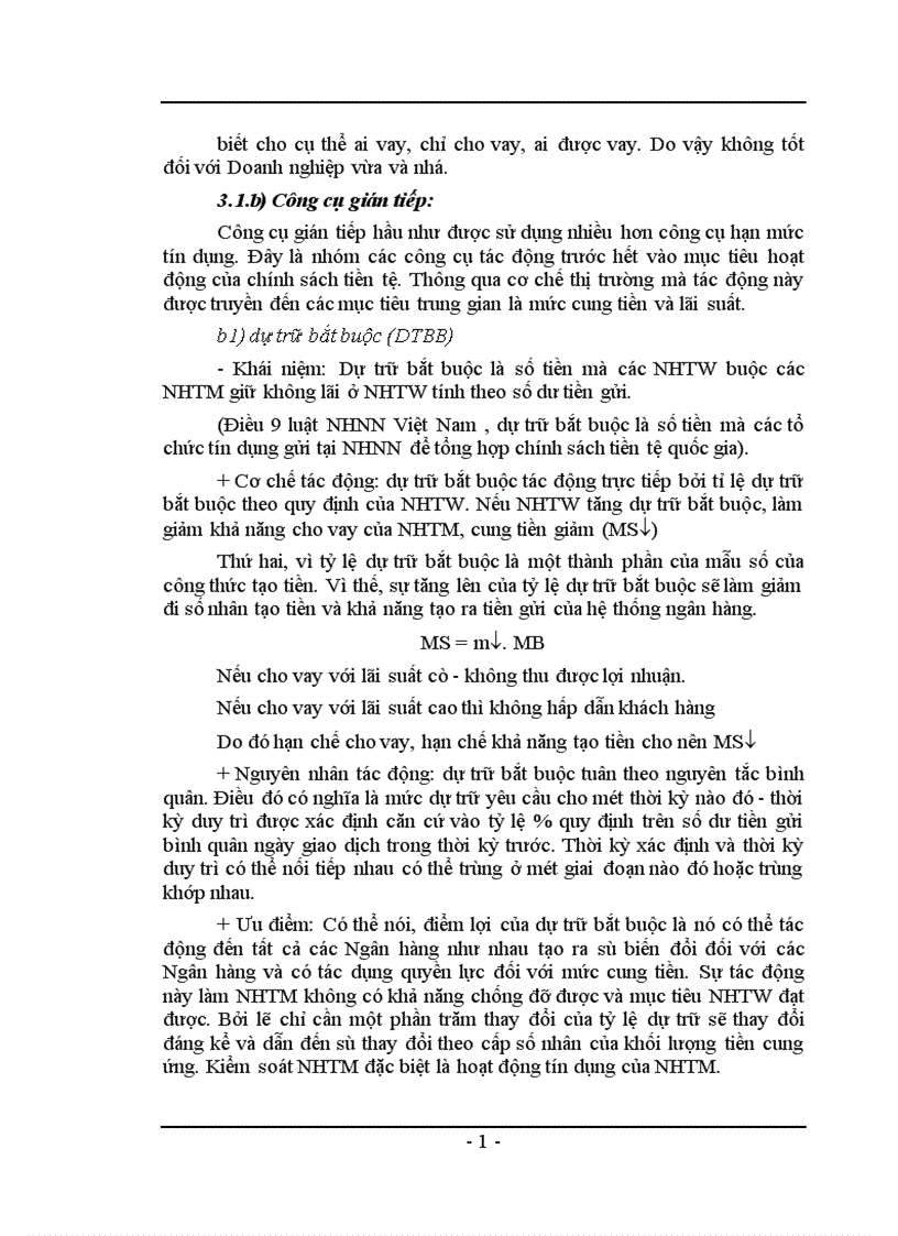 image for page Chính sách tiền tệ và đánh giá về việc thực thi chính sách tiền tệ ở Việt Nam trong những năm gần đây 1