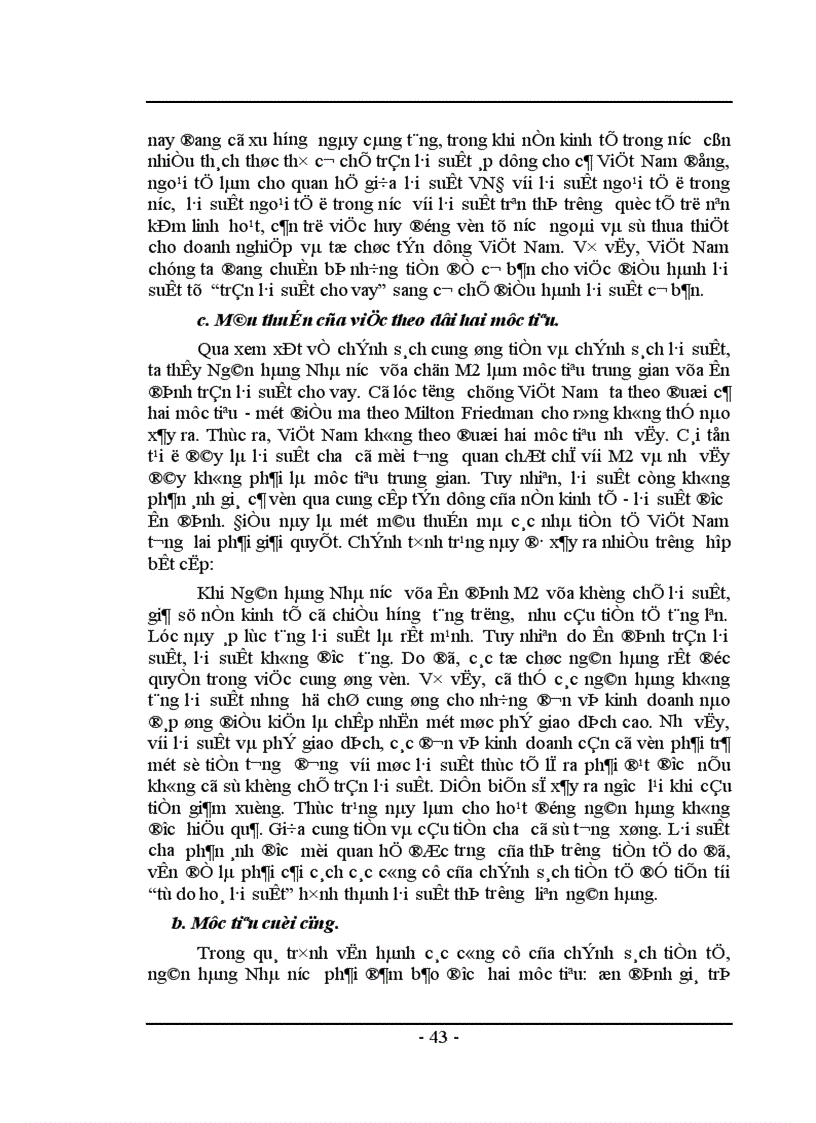 image for page Chính sách tiền tệ và đánh giá về việc thực thi chính sách tiền tệ ở Việt Nam trong những năm gần đây 1