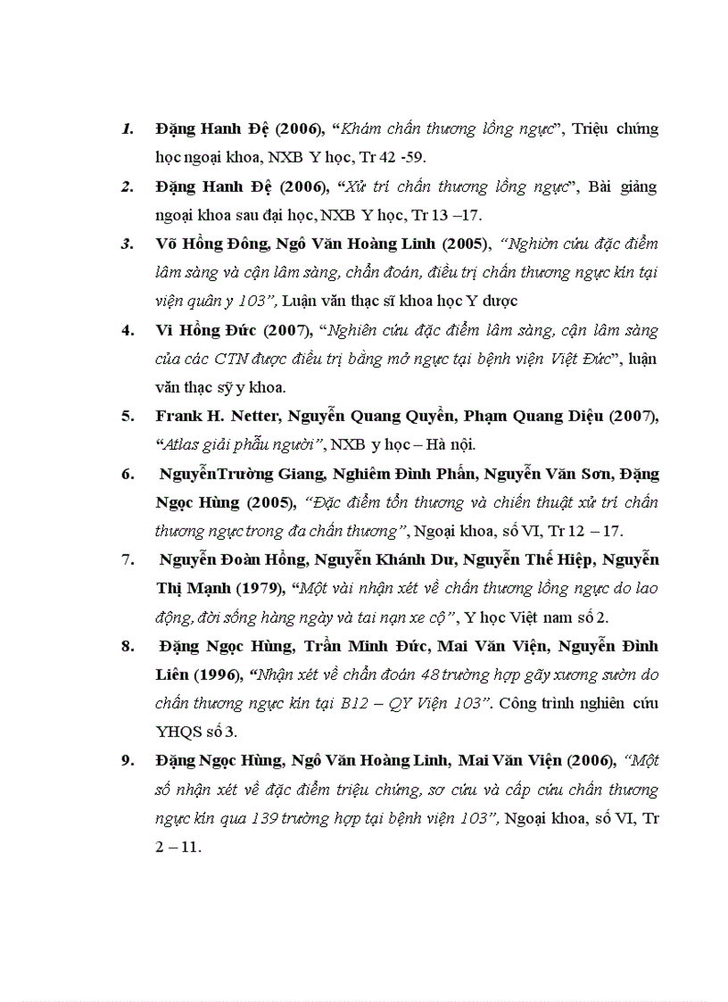 image for page Nghiên cứu đặc điểm lâm sàng cận lâm sàng và kết quả điều trị tràn máu tràn khí màng phổi hai bên trong chấn thương ngực kín 1