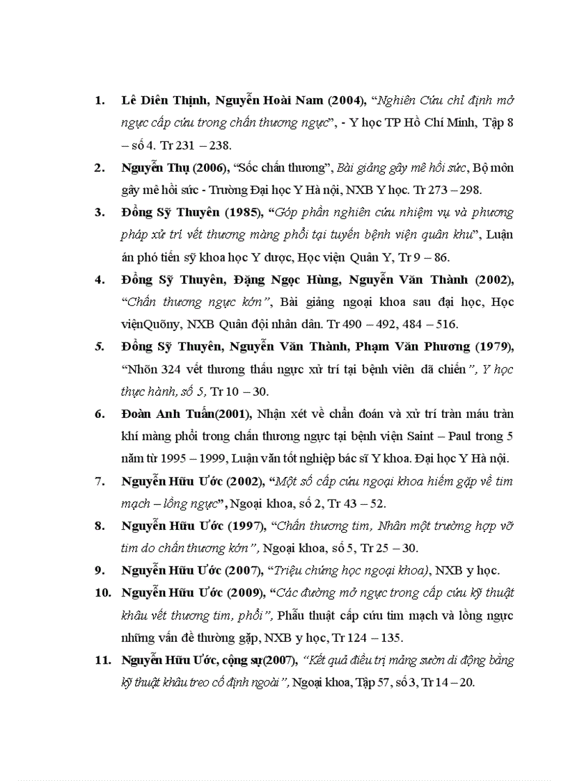 image for page Nghiên cứu đặc điểm lâm sàng cận lâm sàng và kết quả điều trị tràn máu tràn khí màng phổi hai bên trong chấn thương ngực kín 1