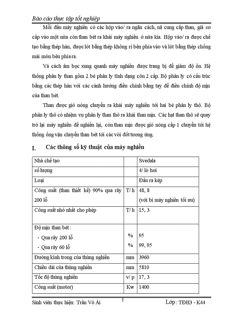 image for page Tổng quan về hệ thống nghiền than dây chuyền 2 Nhà máy Nhiệt điện Phả lại