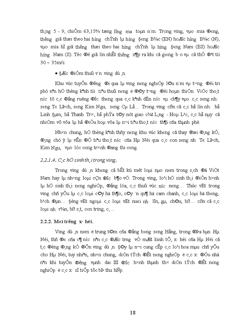 image for page Đánh giá tác động môi trường dự án xây dựng đường vành đai III Hà Nội đoạn Pháp Vân Mai Dịch 1