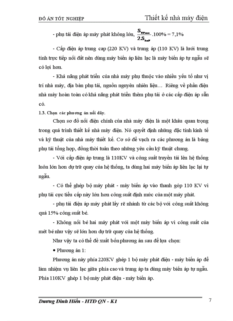 image for page Thiết kế phần điện nhà máy nhiệt điện ngưng hơi công suất 240 MW 1