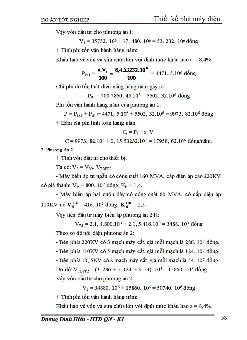 image for page Thiết kế phần điện nhà máy nhiệt điện ngưng hơi công suất 240 MW 1