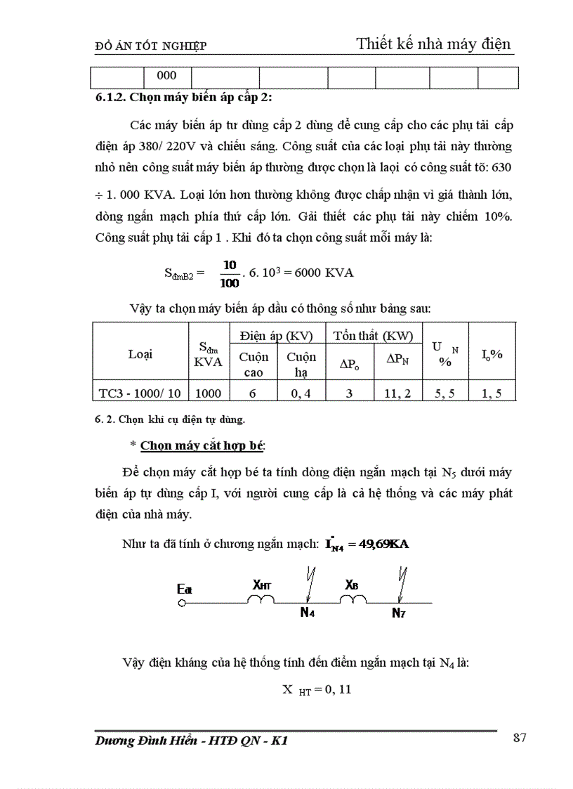 image for page Thiết kế phần điện nhà máy nhiệt điện ngưng hơi công suất 240 MW 1