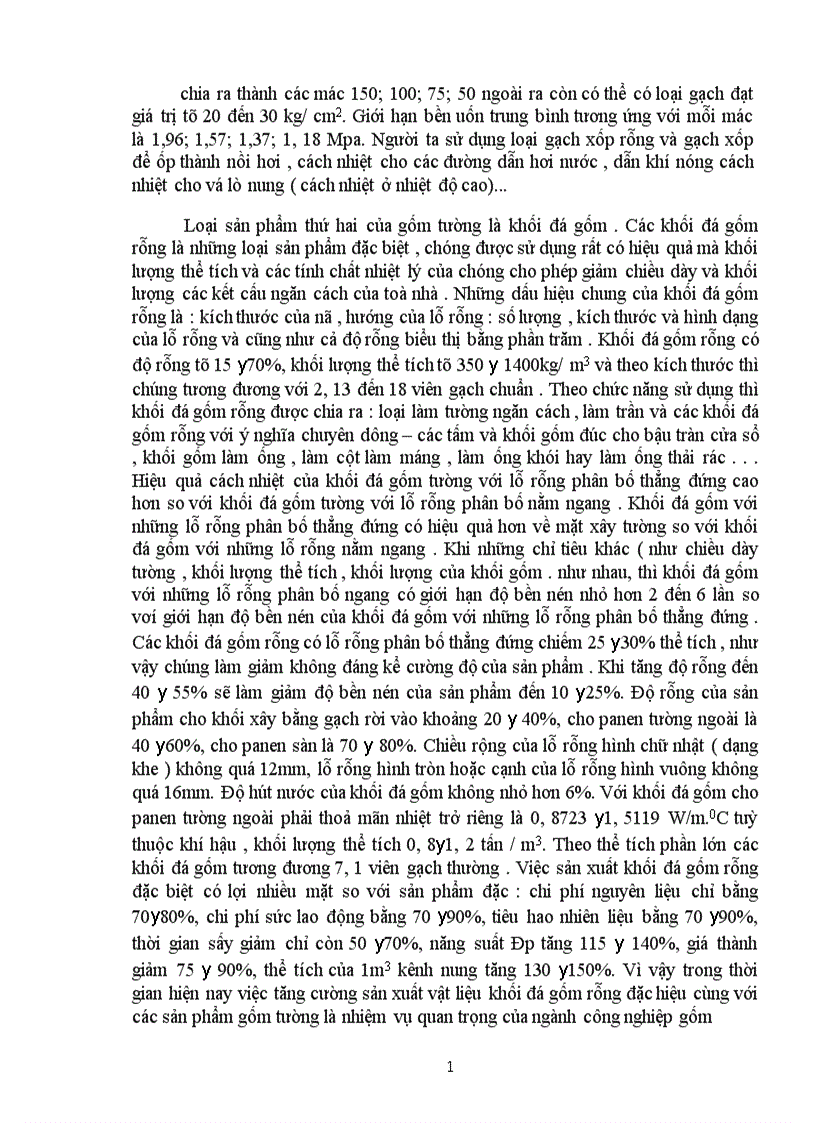 image for page Các tính chất công nghệ của đất sét